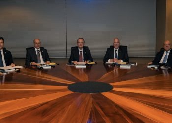 Christopher Paniagua, Marino D. Espinal, Manuel A. Grullón, Andrés E. Bobadilla y Manuel E. Jiménez. - Fuente externa.