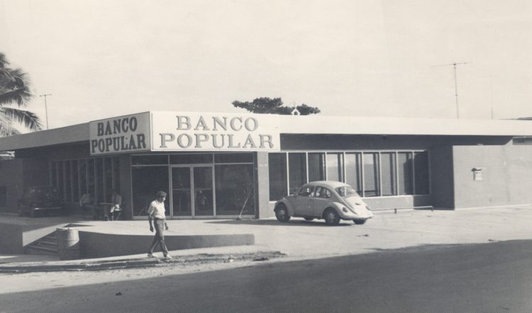Fachada antigua del Banco Popular Dominicano | Cortesía