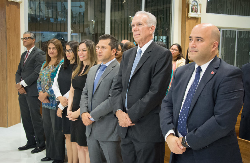 bancamérica giacomo gianneto, marcos troncoso, orlando gonzález, evelyn calderón,dorca garcía, yannacely alvarez y rafael then