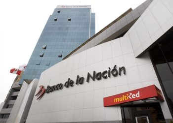 Banco de la Nación, en Perú. | Andina.