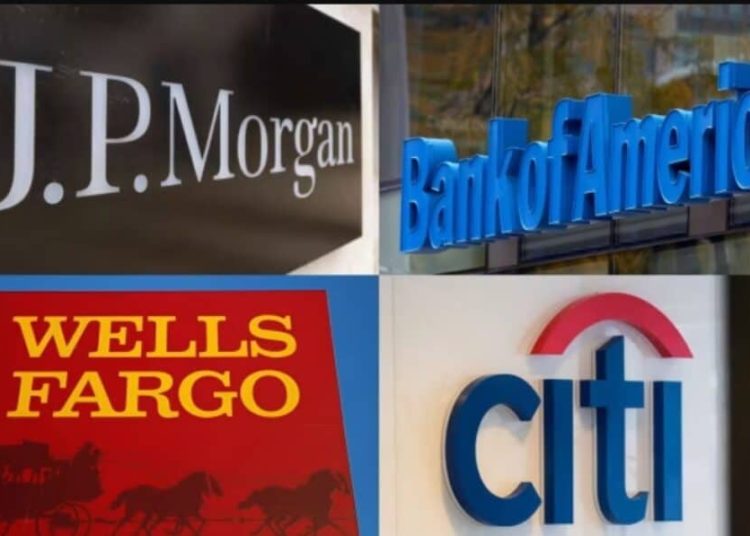 Los grandes bancos estadounidenses publicarán esta semana sus resultados trimestrales y anuales.