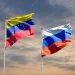 Banderas de Venezuela y Rusia. | Freepick.