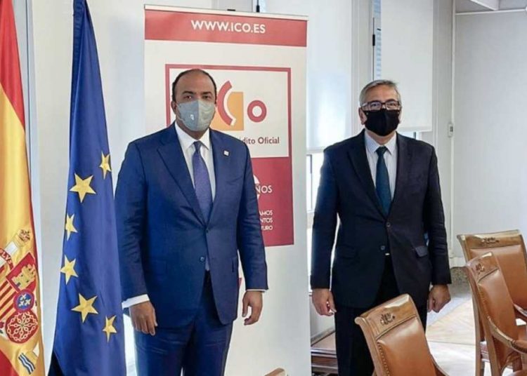 El administrador general de Banreservas sostuvo una reunión con el
presidente del Instituto de Crédito Oficial de España, Carlos José García de Quevedo.