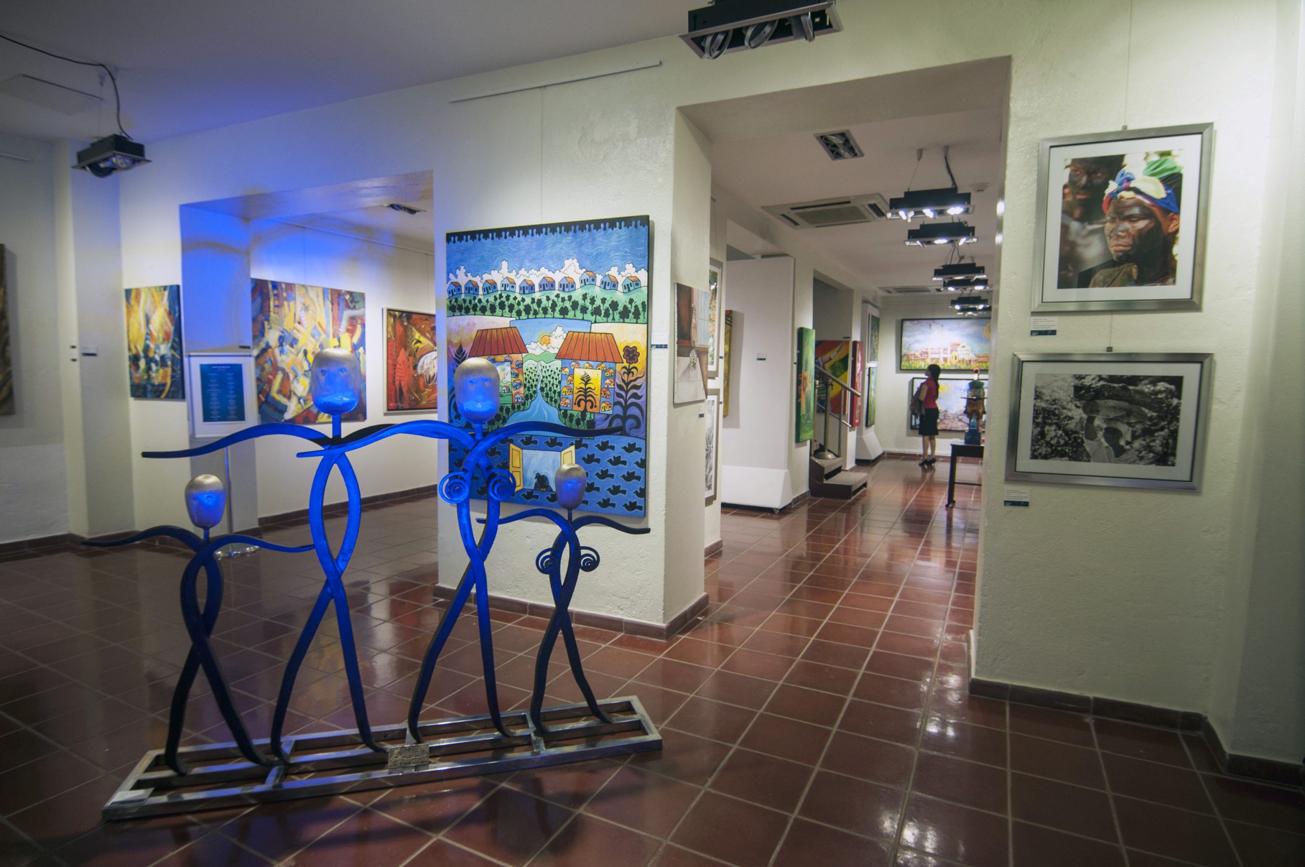 La muestra estará en exhibición en el Centro Cultural BanReservas hasta el 2 de abril.