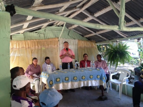Los líderes comunitarios cuentan con el apoyo de diputados y alcaldes de la provincia.