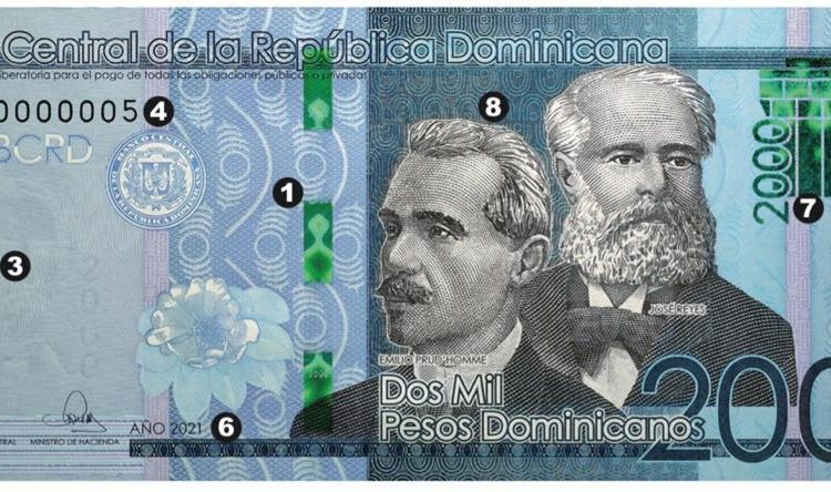 Billete de 2,000 pesos