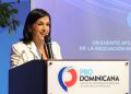 Biviana Riveiro Disla destacó la importancia de la inversión extranjera para el desarrollo económico nacional.