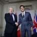 Boris Johnson y Justin Trudeau. | The Star.