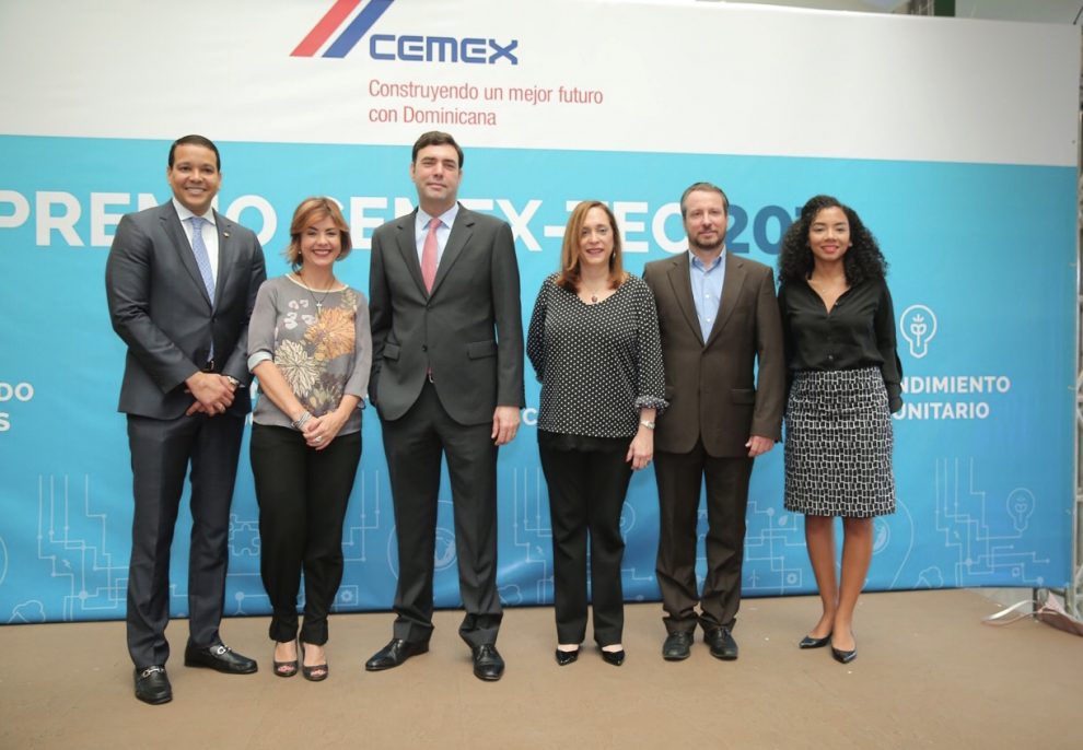 cemex tec elías dinzey, maría paula san miguel, josé antonio cabrera, sandra aponte, stefano zullian y maría fernanda ortega