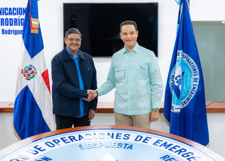 Durante la reunión se abordaron temas estratégicos como la gestión integral del riesgo y el fortalecimiento de la coordinación entre las referidas instituciones.