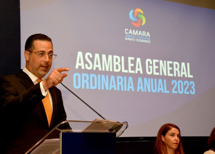 El expresidente de la Cámara de Comercio de Santo Domingo Manuel Luna. |  Lésther Álvarez.