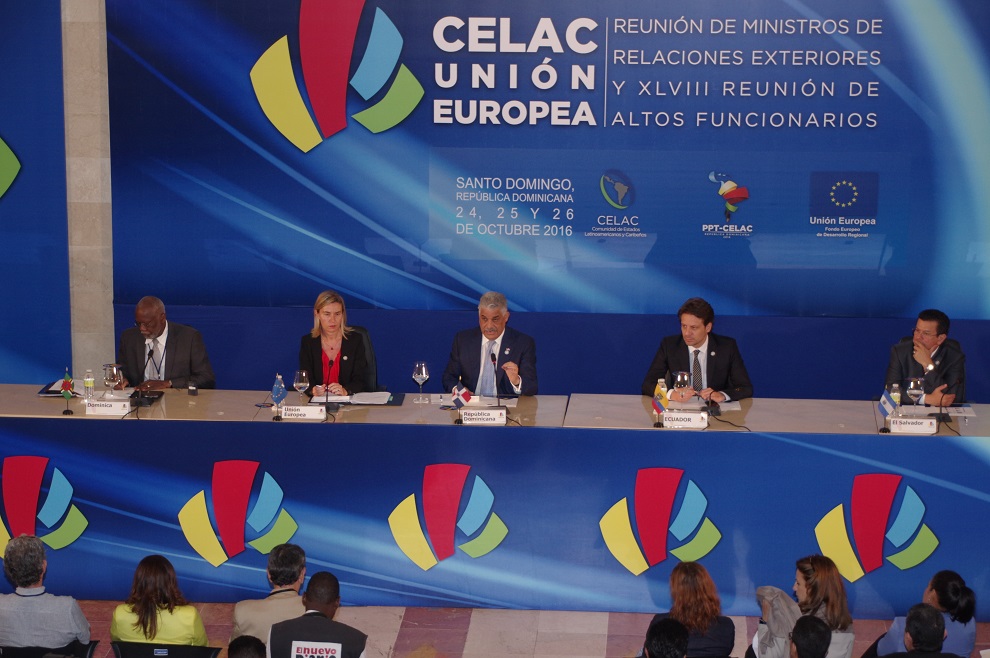 canciller miguel vargas da a conocer declaración de santo domingo al finalizar cónclave celac ue
