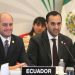 Cancilleres de México y Ecuador