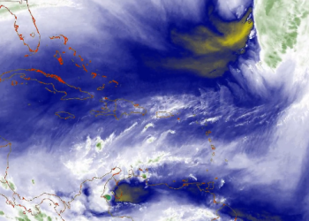 El sistema anticiclónico, indicó la entidad del clima en el país, reduce el contenido de humedad en la masa de aire. - Fuente externa.