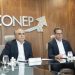 Celso J. Marranzini, presidente del Conep, y Cesar Dargam, vicepresidene ejecutivo.