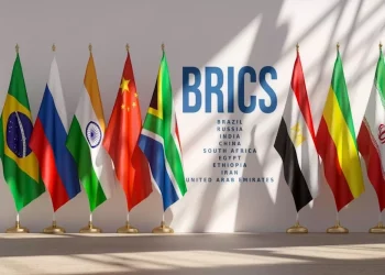 Banderas del conjunto económico BRICS.- Fuente extrna