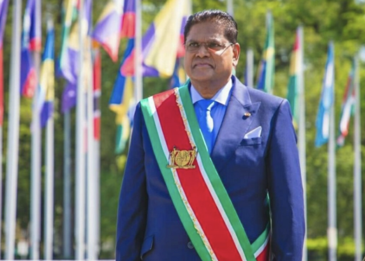 Chan Santokhi, presidente de Surinam. - Fuente externa.