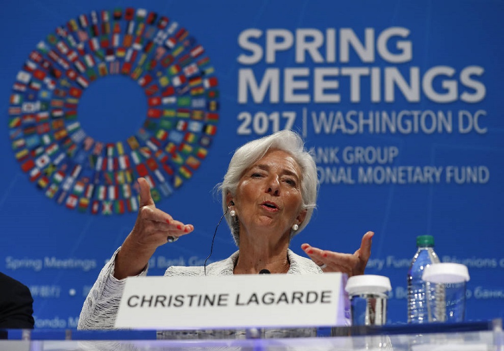 christine lagarde april 2017