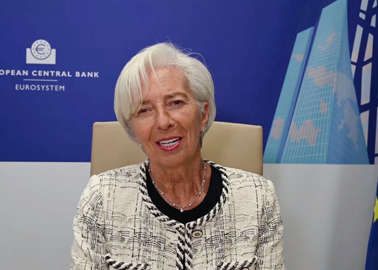 Christine Lagarde, BCE