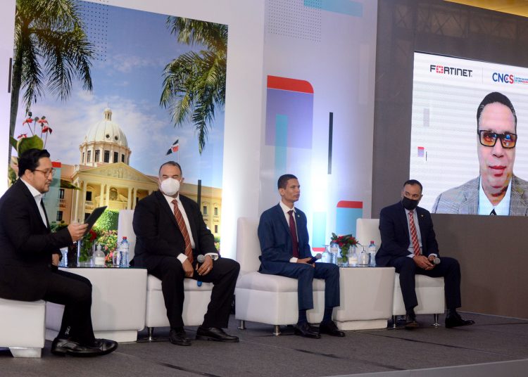 Foro de Ciberseguridad de la República Dominicana, organizado por el Viceministerio de Agenda Digital del Ministerio de la Presidencia, el Centro Nacional de Seguridad y Fortinet.