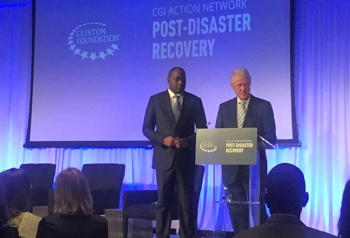 clinton caribbean hurricanes