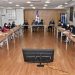 Los representantes de las instituciones que integran el Comité Técnico Interinstitucional de Medición de la Pobreza en la reunión en la sede del Ministerio de Economía, Planificación y Desarrollo.