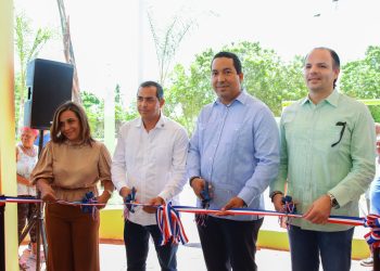 Inauguración del parque La Vida en Haina.