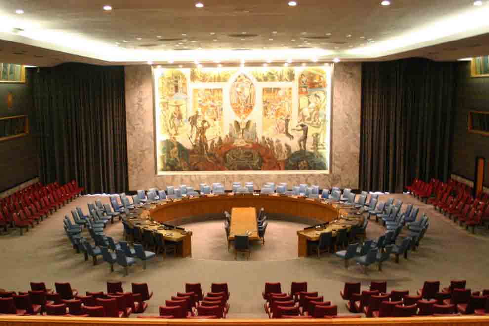 consejo de seguridad de la onu