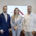 Alejandro Fondeur, Annerys Melendez y Guido Rosario.