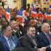 La actividad se llevó a cabo en la Escuela Juan Pablo Duarte, ubicada en el Alto Manhattan, con el objetivo de resaltar los valores de libertad, justicia y democracia promovidos por el fundador de la nacionalidad dominicana.