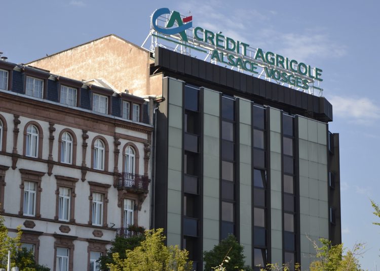 Los ingresos de Crédit Agricole experimentaron en el ejercicio un aumento del 11.9%. Fuente externa