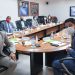 Representantes de la DGII y del MEPyD durante el encuentro virtual sostenido por la Agencia de Cooperación Internacional del Japón para evaluar los avances de Proyecto para el Fortalecimiento Institucional y Modernización de la DGII. | Fuente externa.