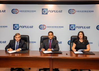 Felipe Suárez, Carlos Rijo y Aimée Abbott. - Fuente externa.