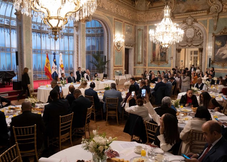 La rueda de prensa tuvo lugar en las instalaciones del edificio Casino de Madrid. - Fuente externa.