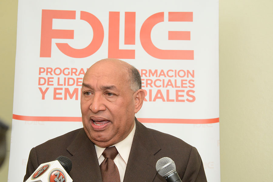 Rueda de prensa en Consejo Nacional de Comerciantes de RD, en la Asociación de Mayoristas