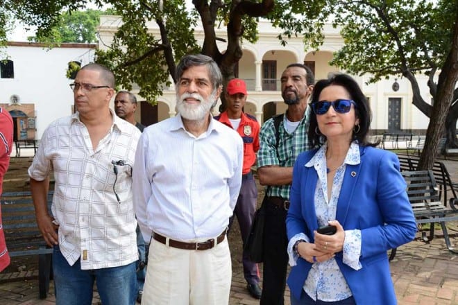 Conmemoración del Día del Patrimonio, en el Parque Colón. /LÉSTHER ÁLVAREZ