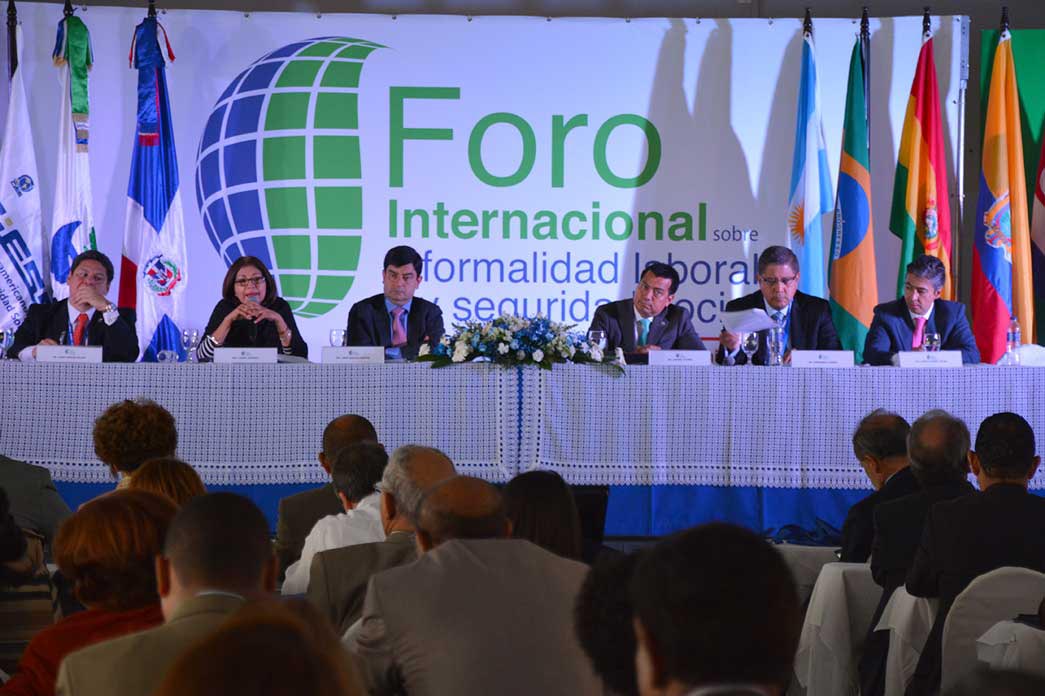 Foro Internacional de Empleo Informal y Seguridad Social./Lésther Alvarez