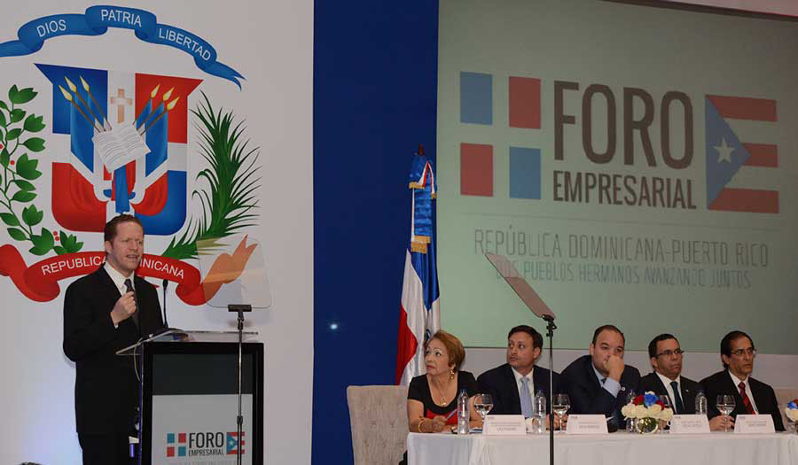 El foro empresarial entre República Dominicana y Puerto Rico fue coordinado por el CEI-RD / Lésther  Alvarez