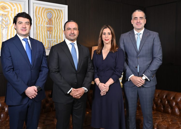 Santiago Navio, Javier Tejada, Marta Betances y Oscar Saladin. - Fuente externa.