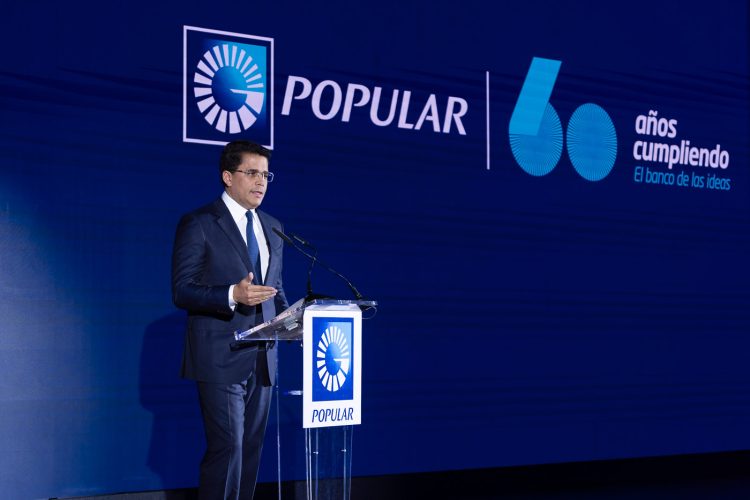 El ministro de Turismo, David Collado, expresó su agradecimiento al Banco Popular por su apoyo a la industria turística.