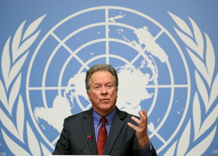 David Beasley, director ejecutivo del Programa Mundial de Alimentos (PMA). | Denis Balibouse, Reuters.