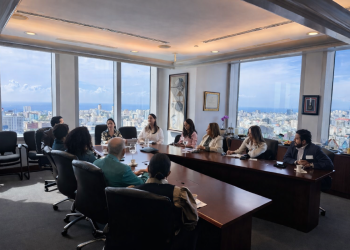 Durante el encuentro, la gerente general de Citi República Dominicana, Rocio Velarde, abordó la transformación digital del banco.