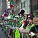 El día de San Patricio conmemora la fundación de la República de Irlanda. La celebración es muy común en Estados Unidos, llevada por su comunidad de migrantes. | Allison Joyce, Getty Images.