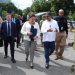 La encargada de Negocios de la Embajada de EE.UU., Patricia Aguilera, junto a Juan Manuel Méndez, titular del COE. - Fuente externa.
