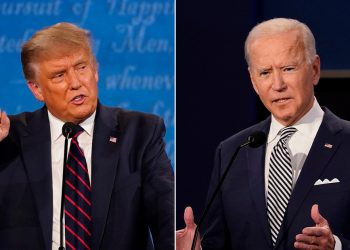 Donald Trump y Joe Biden