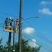 Edesur indica que desmantelaron varias naves conectadas de manera ilegal a la red eléctrica.
