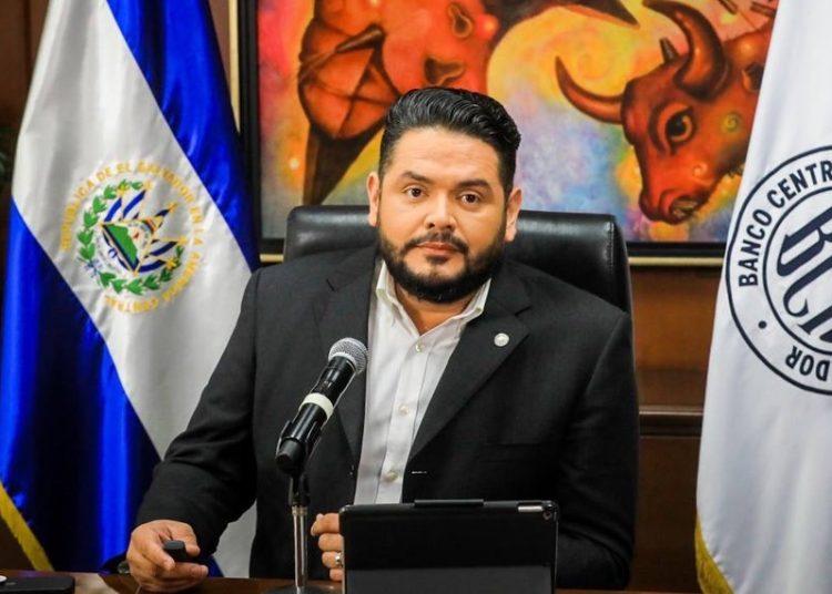 Douglas Rodríguez, presidente del Banco Central de Reservas de El Salvador. | Fuente externa.
