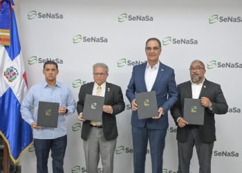 Joaquín Pérez Osorio, Waldo Ariel Suero, Santiago Hazim y Wilynys González. - Fuente externa.