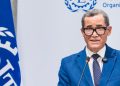 El ministro resaltó los avances del país en derechos laborales, empleo formal y diálogo social.