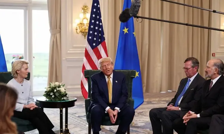 El club comunitario aspira a conseguir "resultados concretos y equilibrados" con Washington en el ámbito comercial.